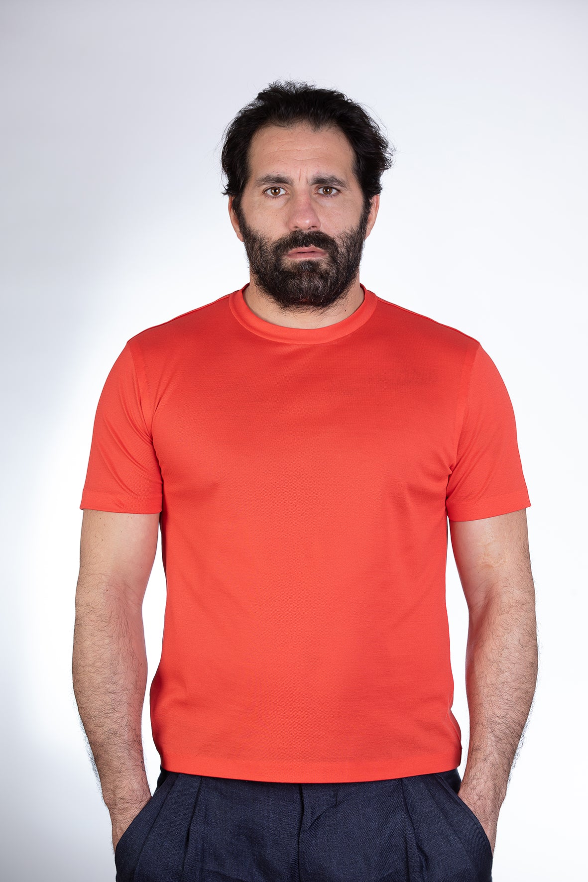 T- shirt Filo di Scozia