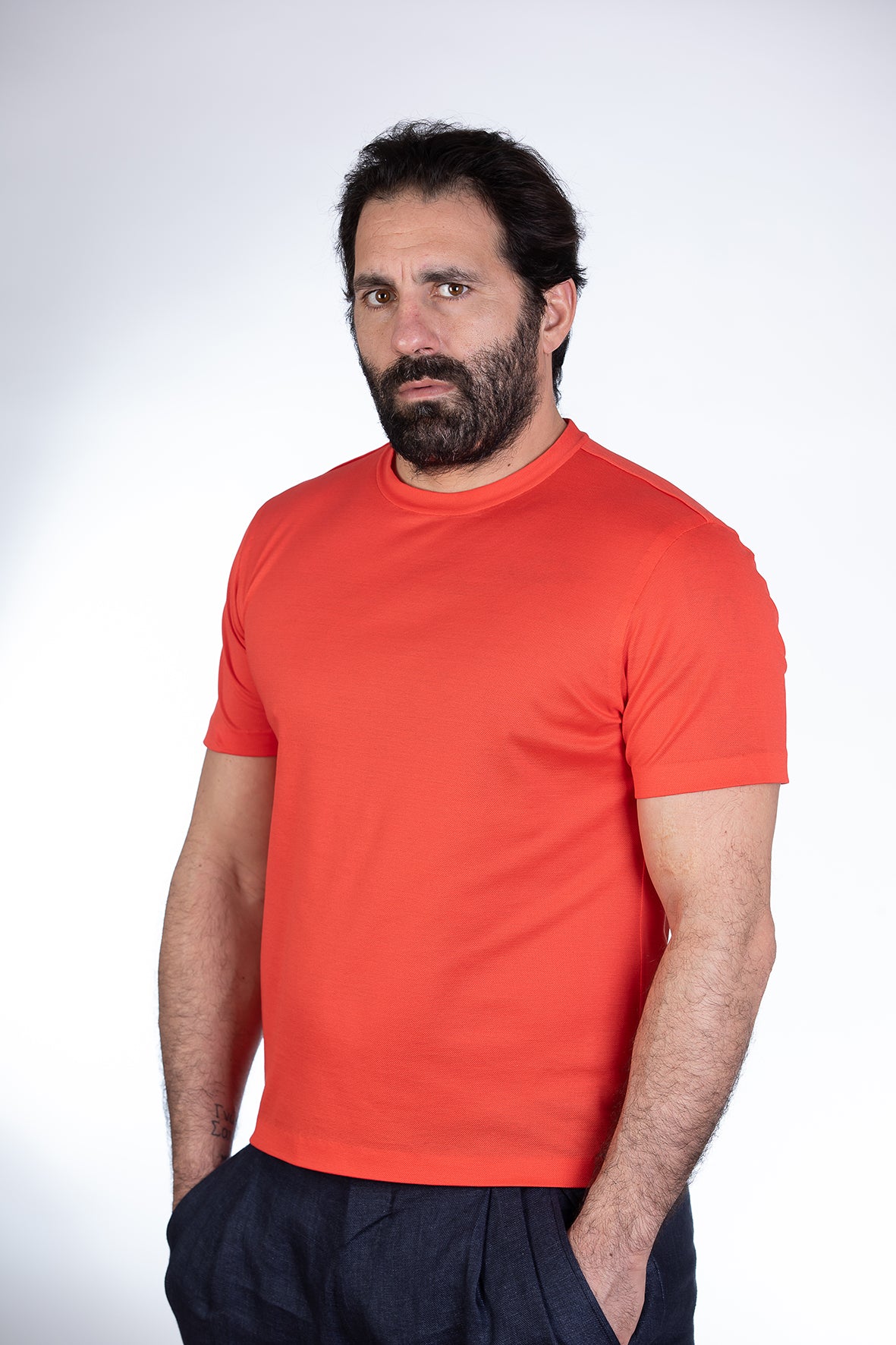 T- shirt Filo di Scozia