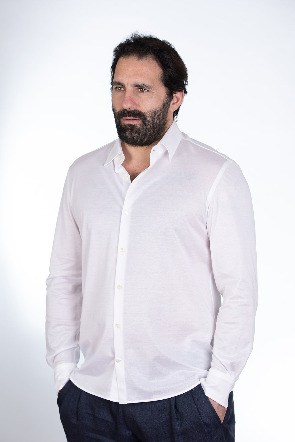 Camicia manica lunga Filo di Scozia